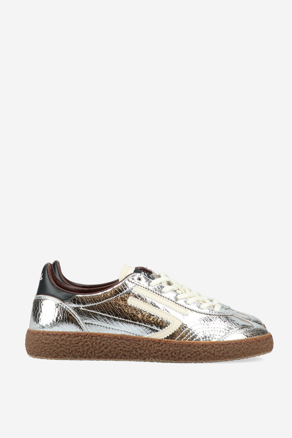 6.01 XS vegan leather cracked sneakers