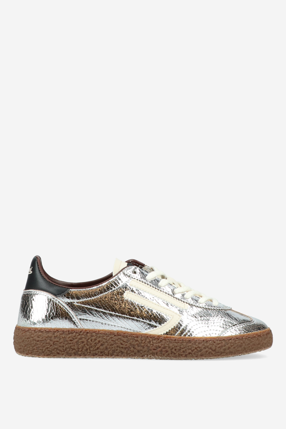 Puraai - 6.01 XS vegan leather cracked sneakers