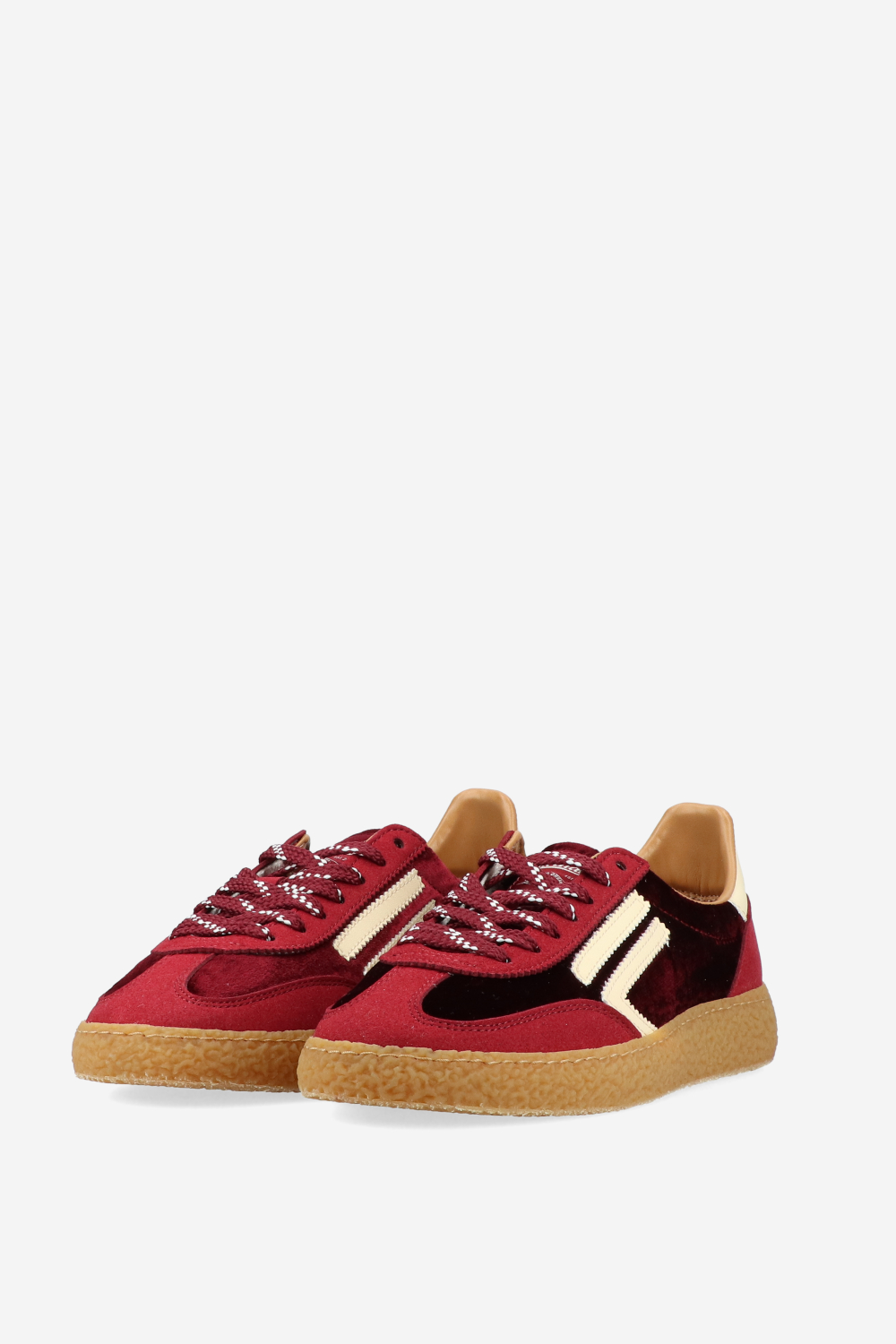 6.01 XS unlined mesh velvet sneakers