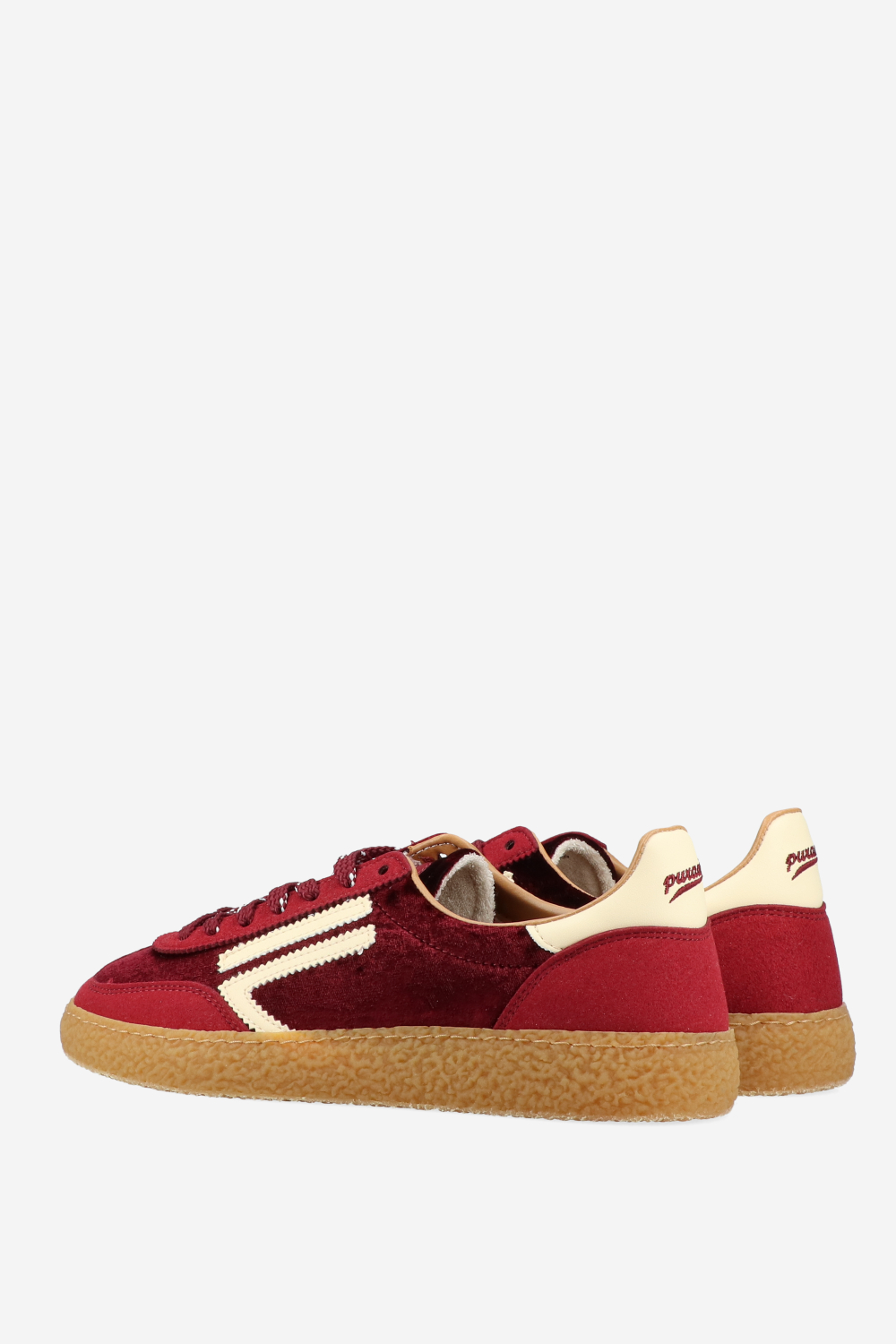 6.01 XS unlined mesh velvet sneakers