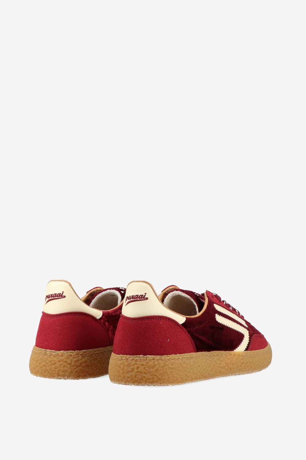 6.01 XS unlined mesh velvet sneakers