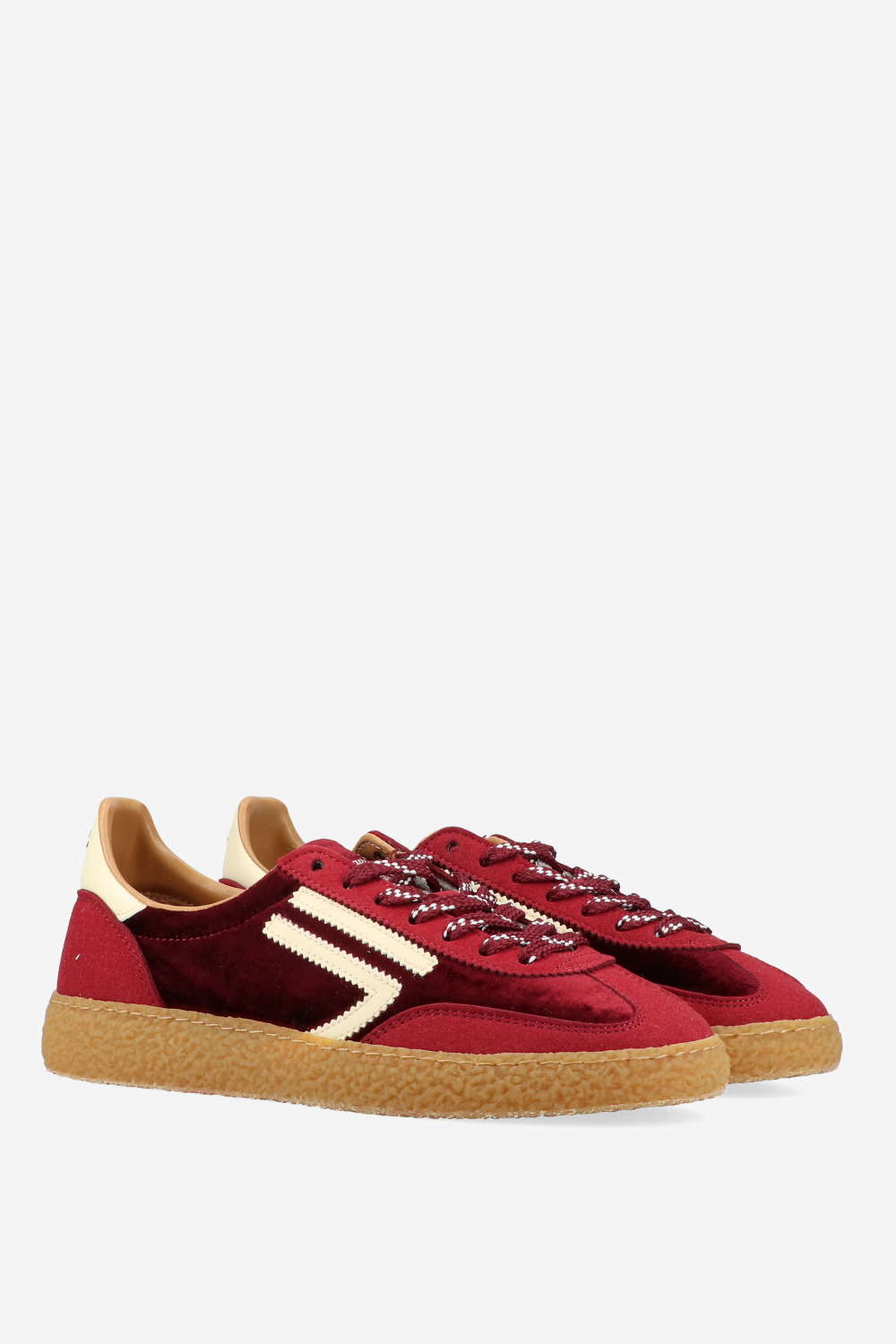 Puraai - 6.01 XS unlined mesh velvet sneakers