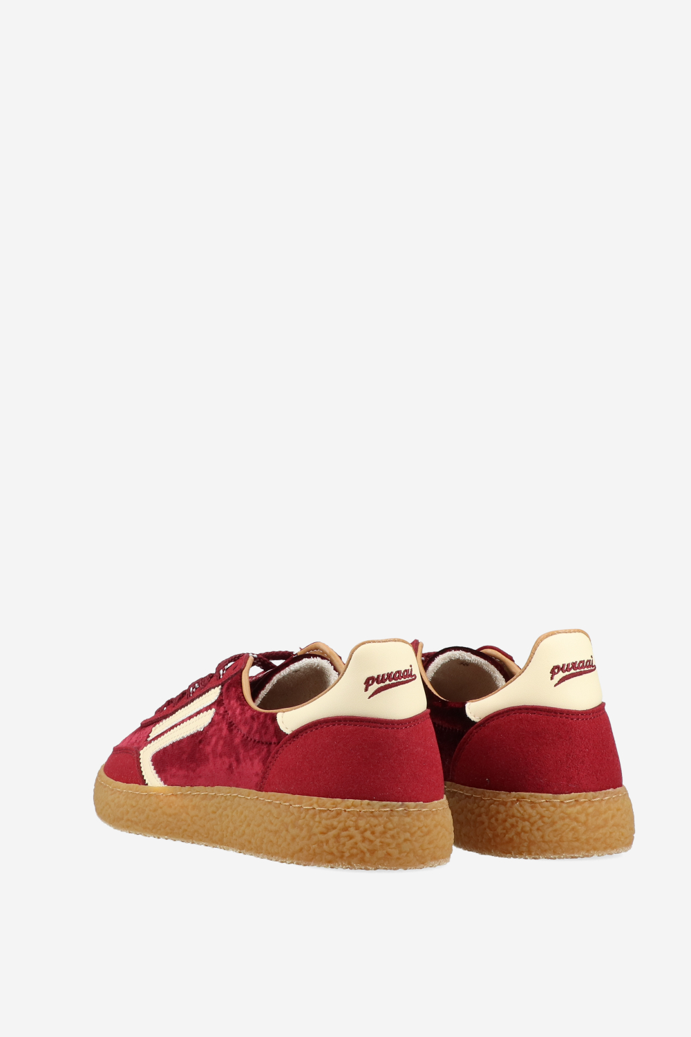 6.01 XS unlined mesh velvet sneakers