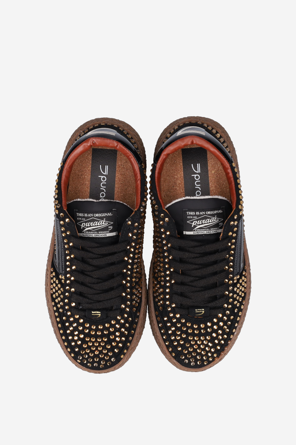 1.01 vintage microsuede sneakers