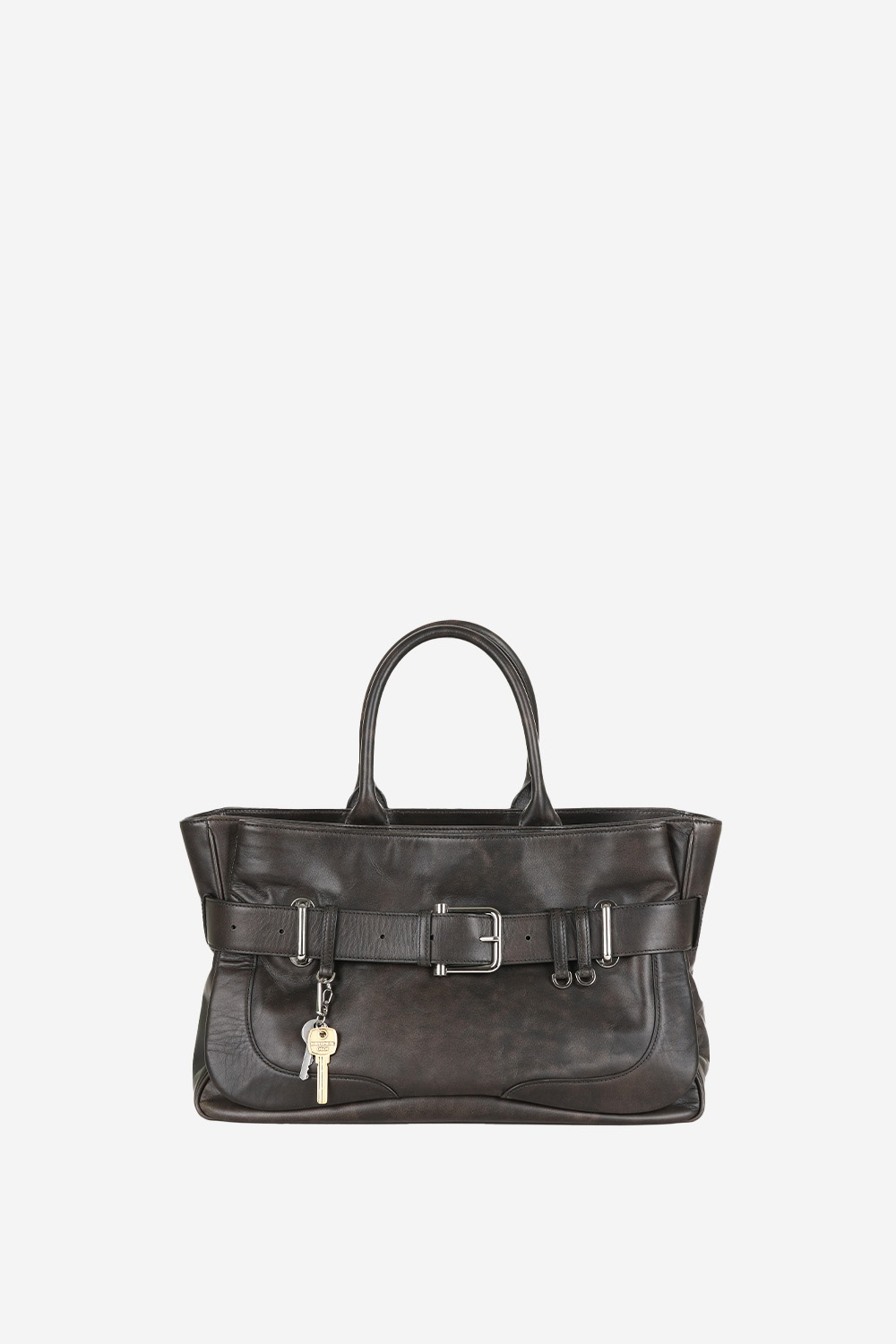 OSOI - Tote brocle leather shoulder bag