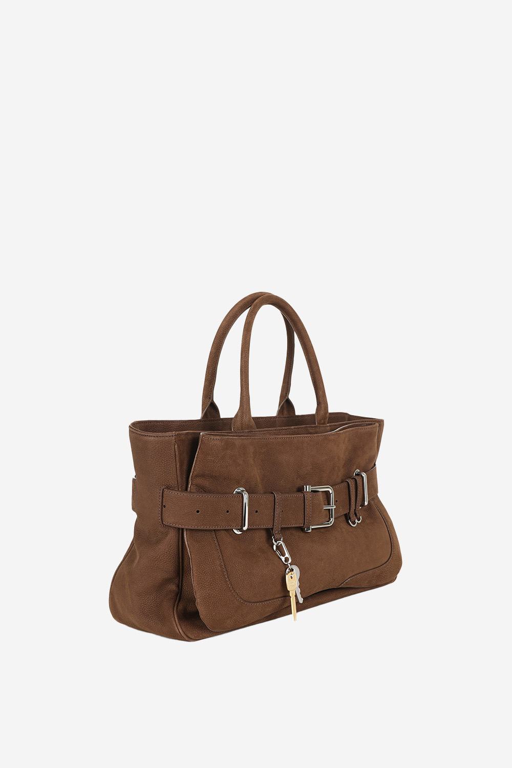 OSOI - Tote brocle leather shoulder bag