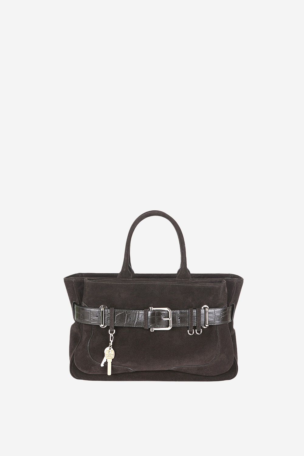 OSOI - Tote brocle suede shoulder bag