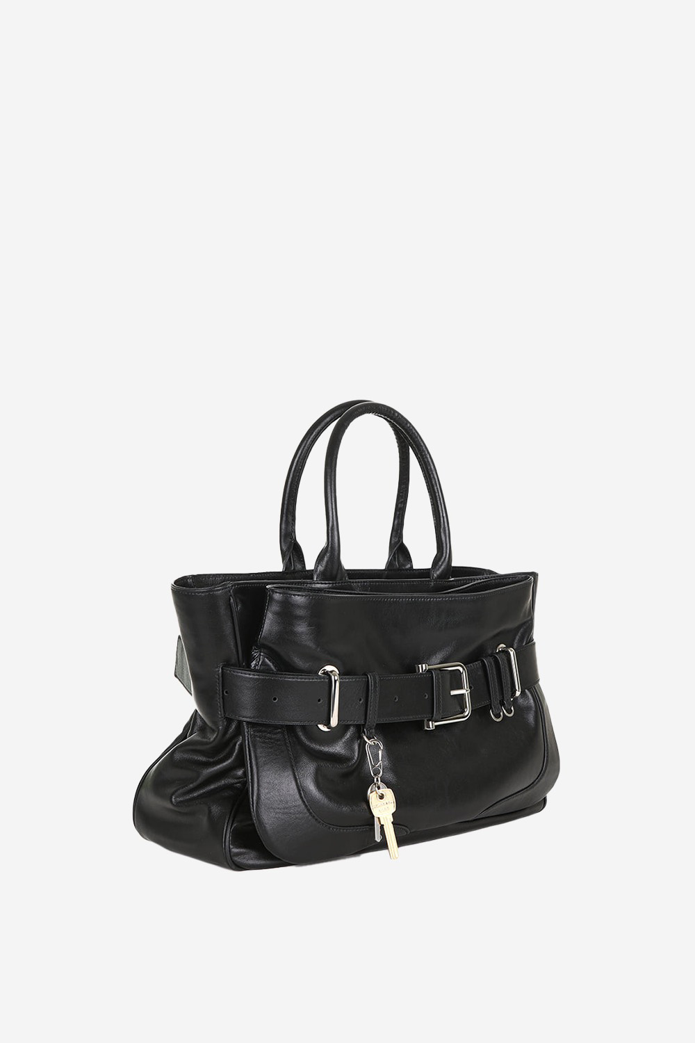 OSOI - Tote brocle leather shoulder bag