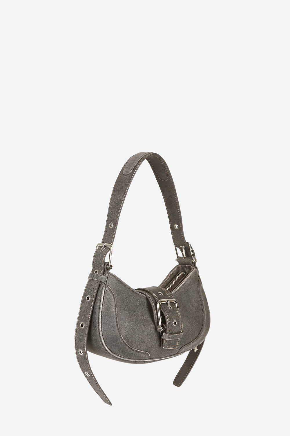 OSOI - Hobo brocle leather shoulder bag