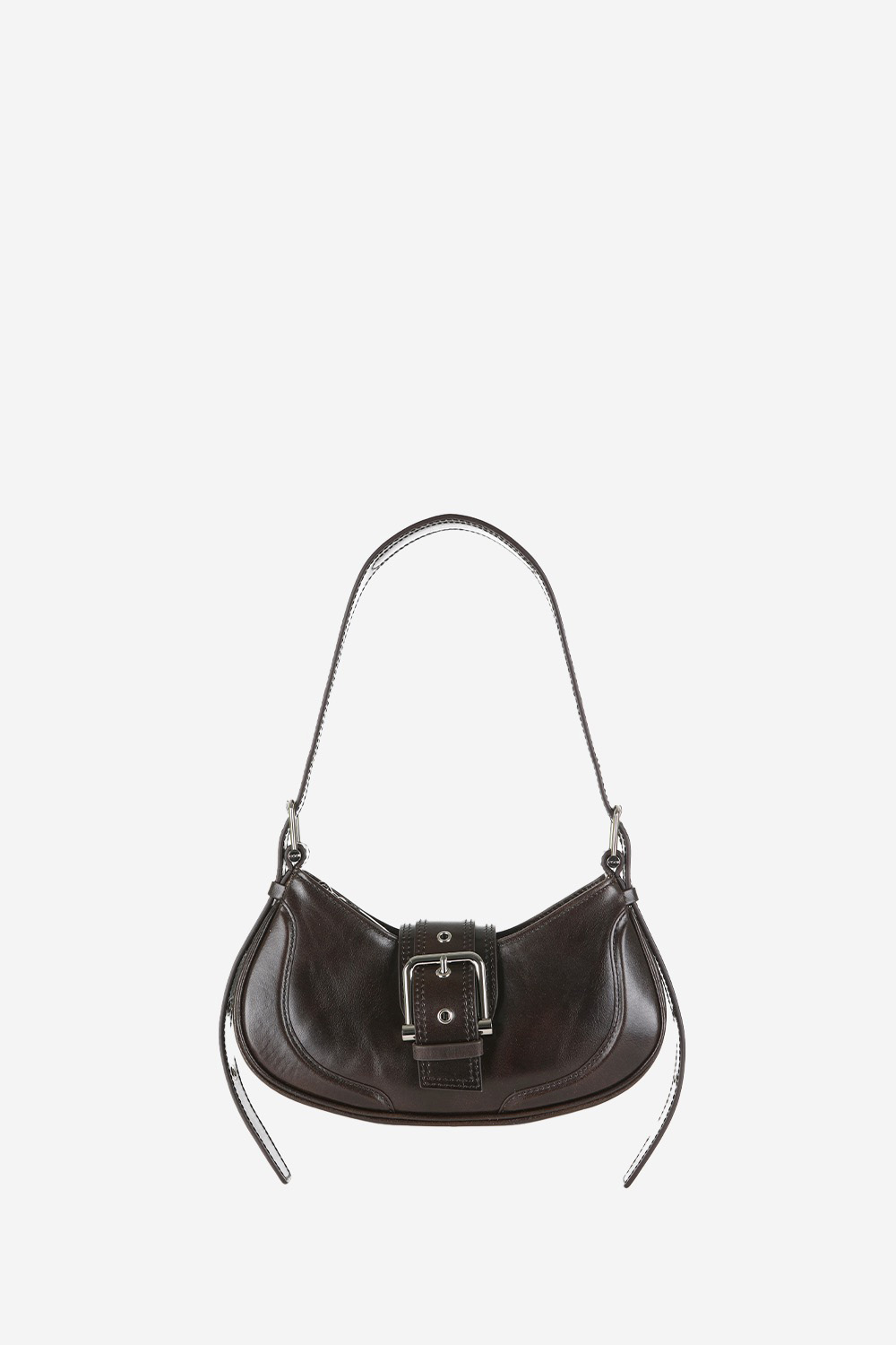 OSOI - Hobo brocle leather shoulder bag