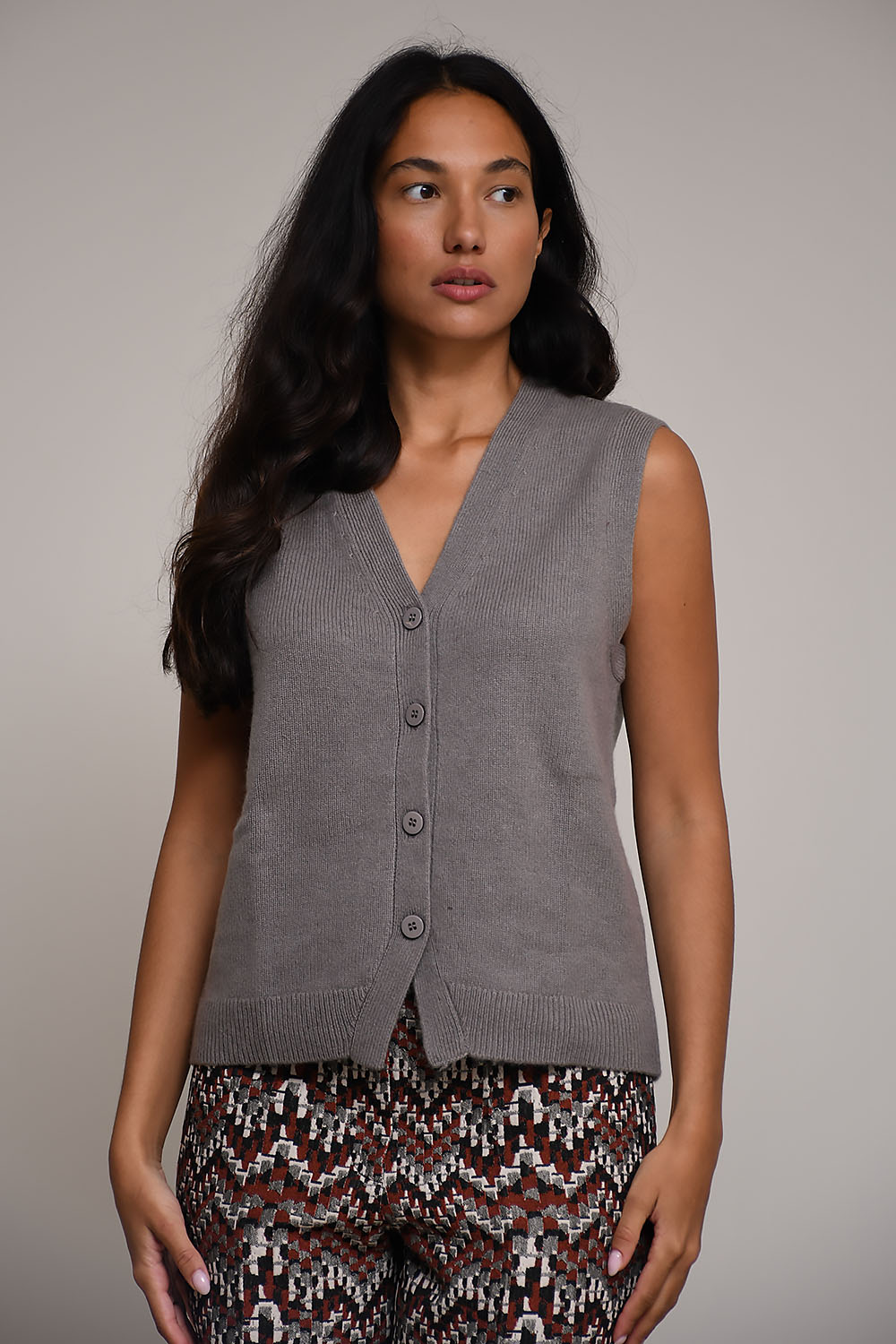 Les tricots de lea - Gilda cashmere gilet