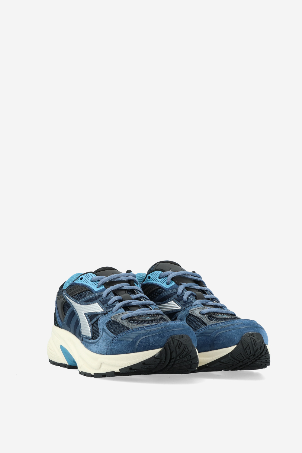 Mythos star suede/mesh sneakers