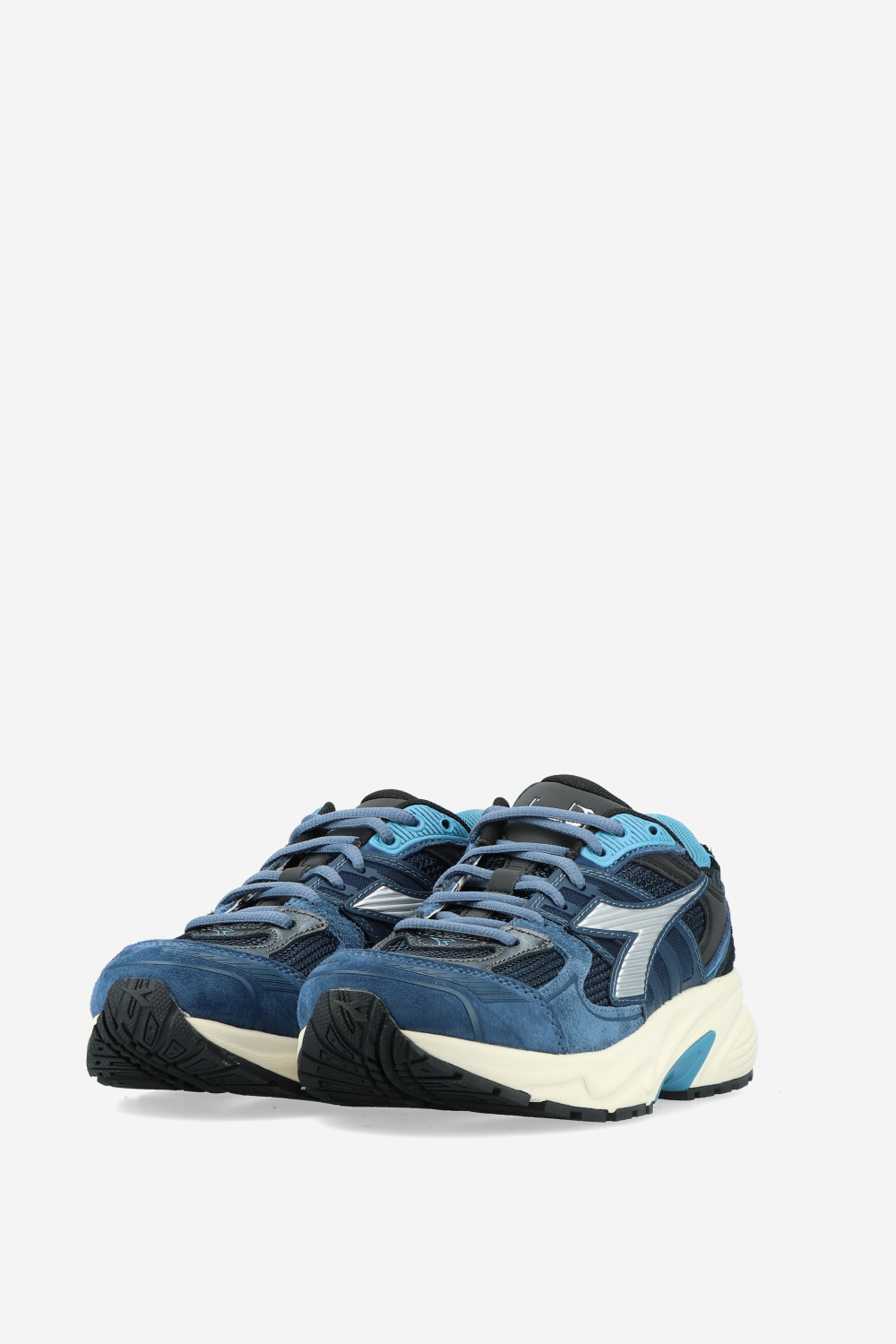 Mythos star suede/mesh sneakers