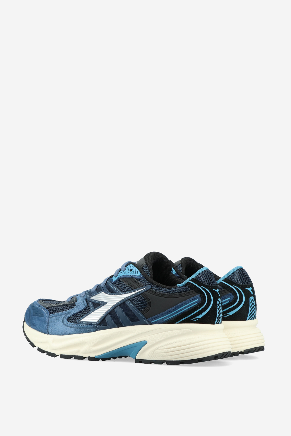 Mythos star suede/mesh sneakers