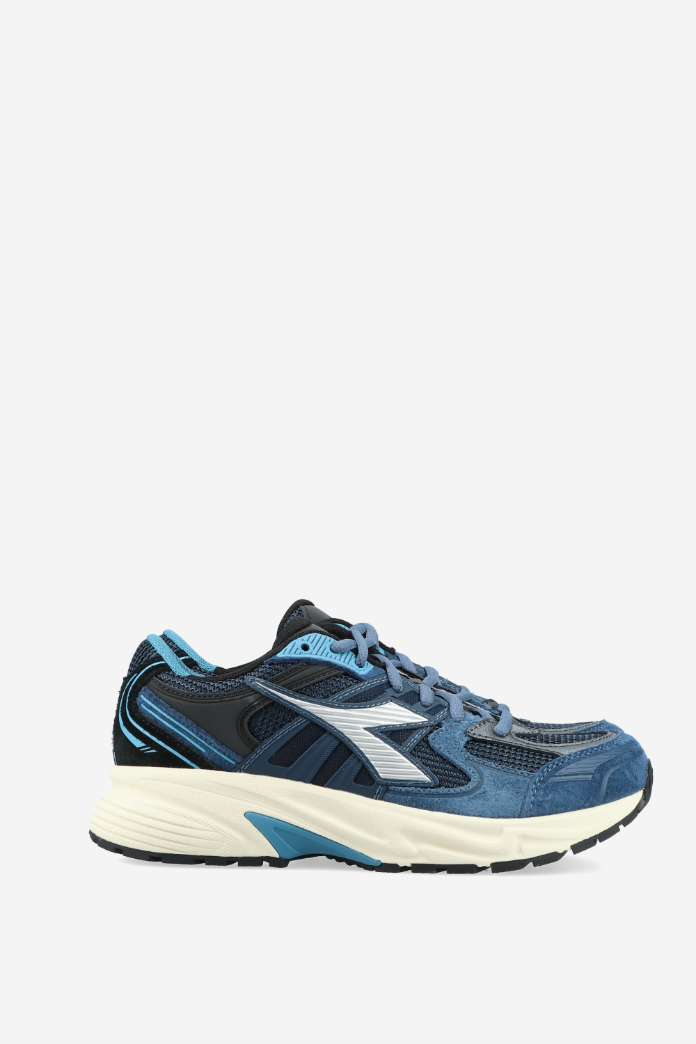 Mythos star suede/mesh sneakers