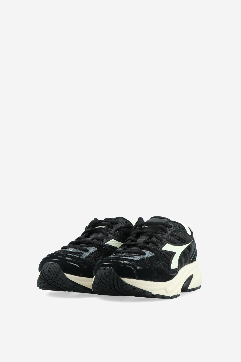 Mythos star suede/mesh sneakers