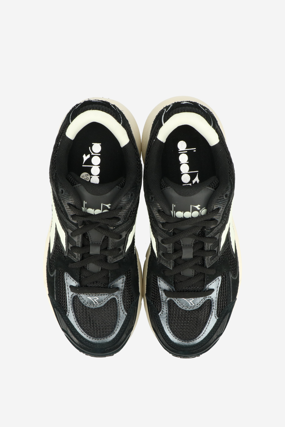 Mythos star suede/mesh sneakers