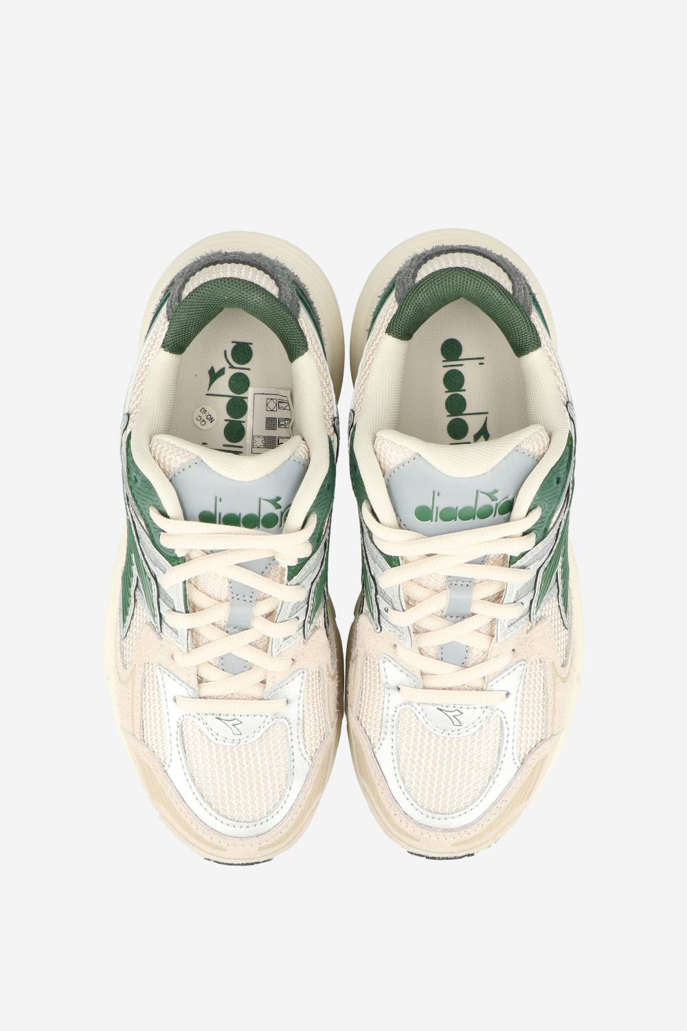 Mythos star suede/mesh sneakers