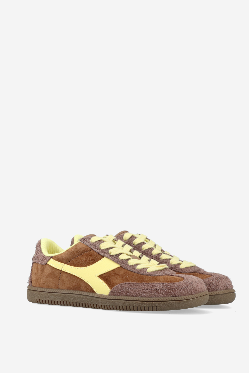 Trainer hairy suede sneakers