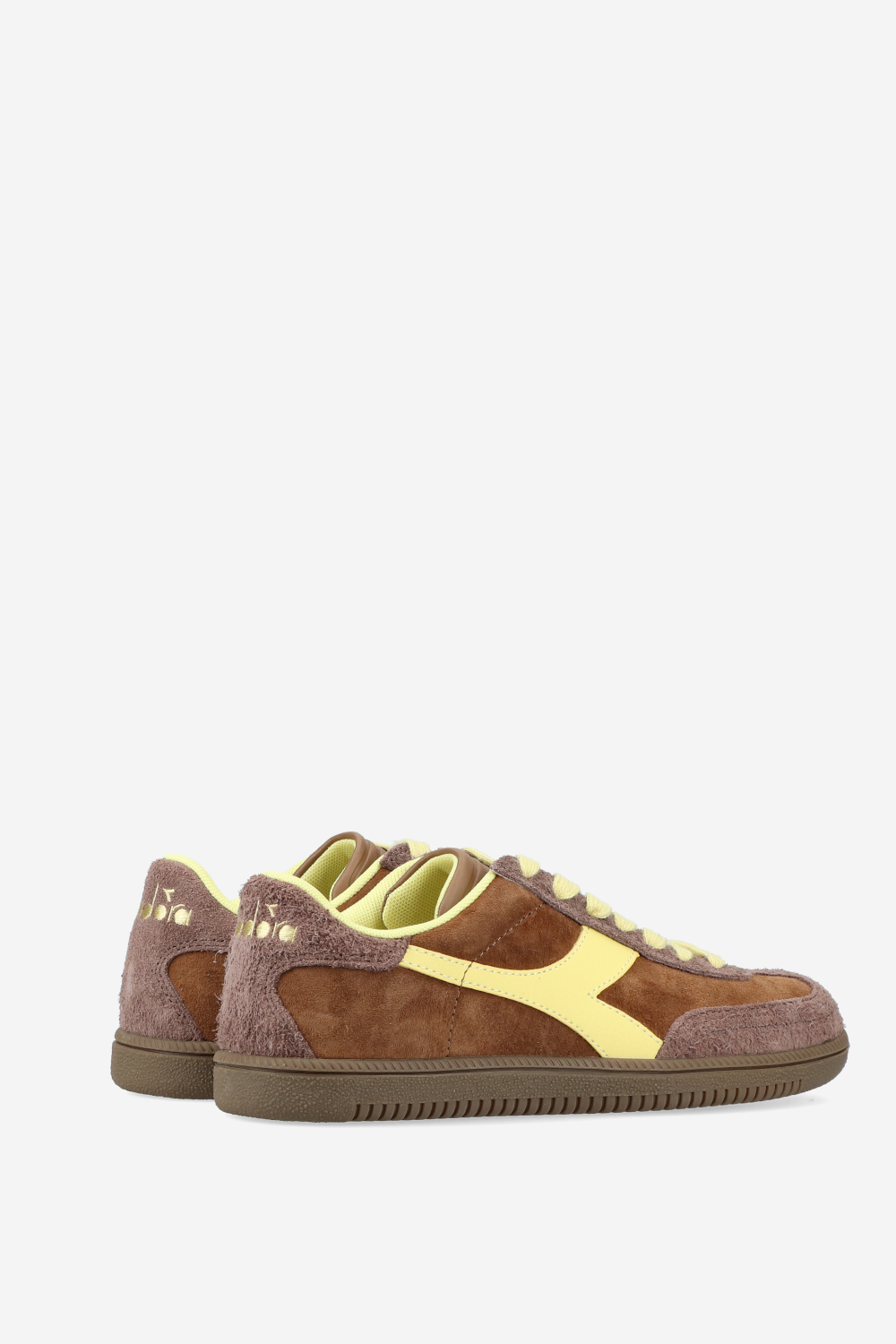 Trainer hairy suede sneakers