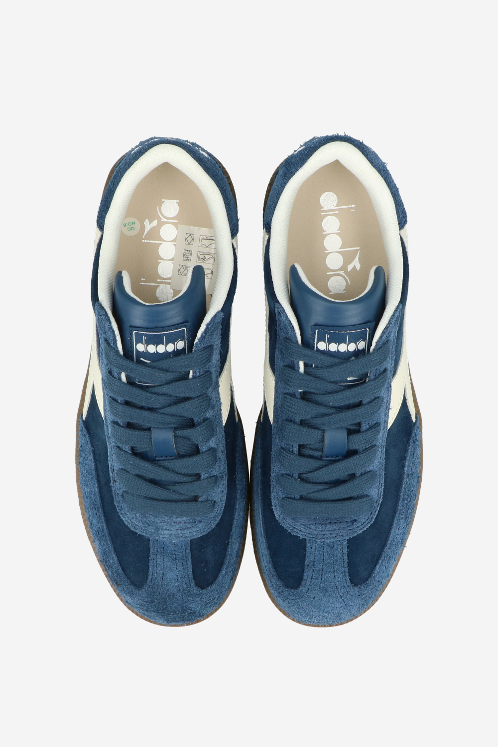 Trainer hairy suede sneakers