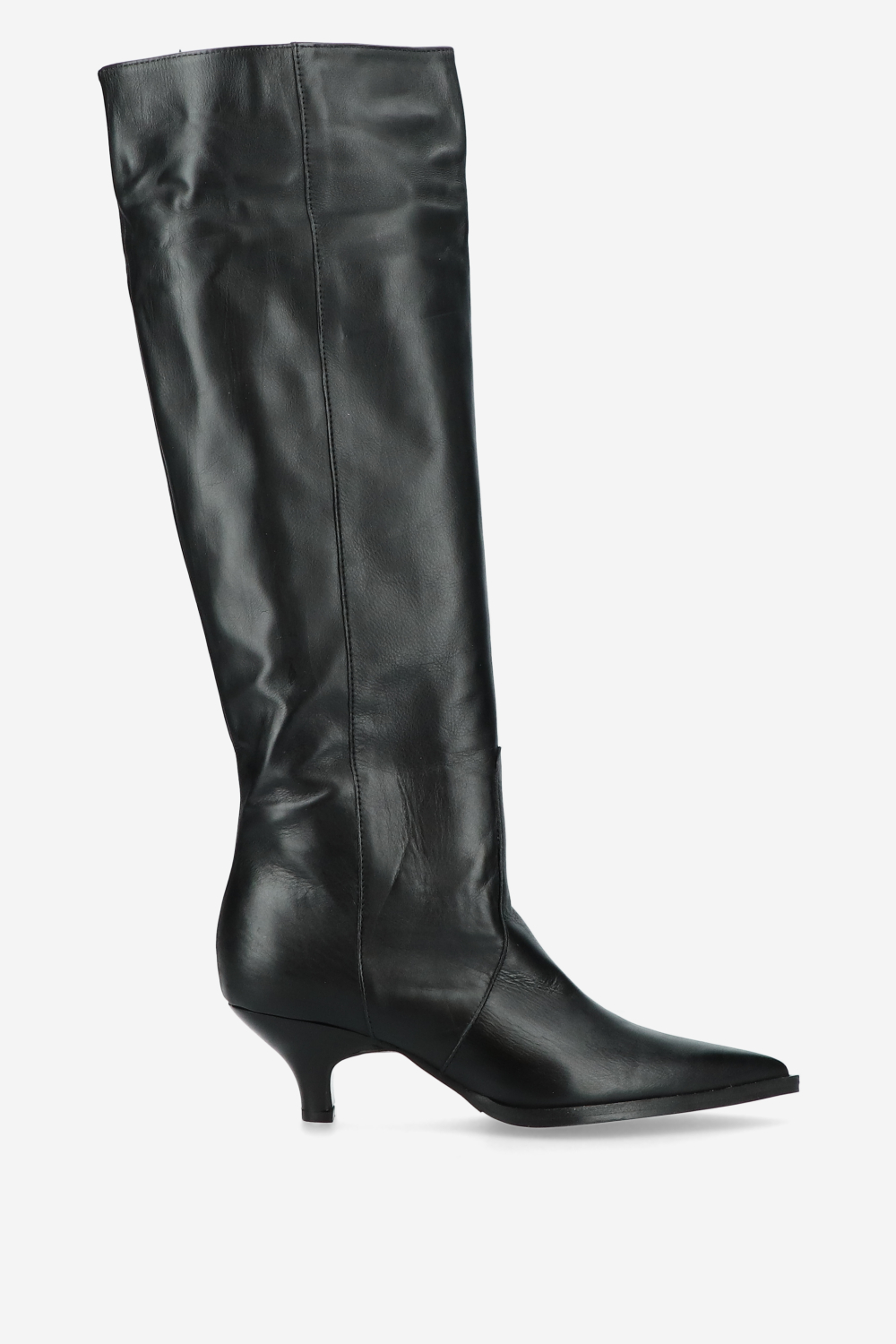 Franco Giusti - Pointed-toe knee-high leather boots