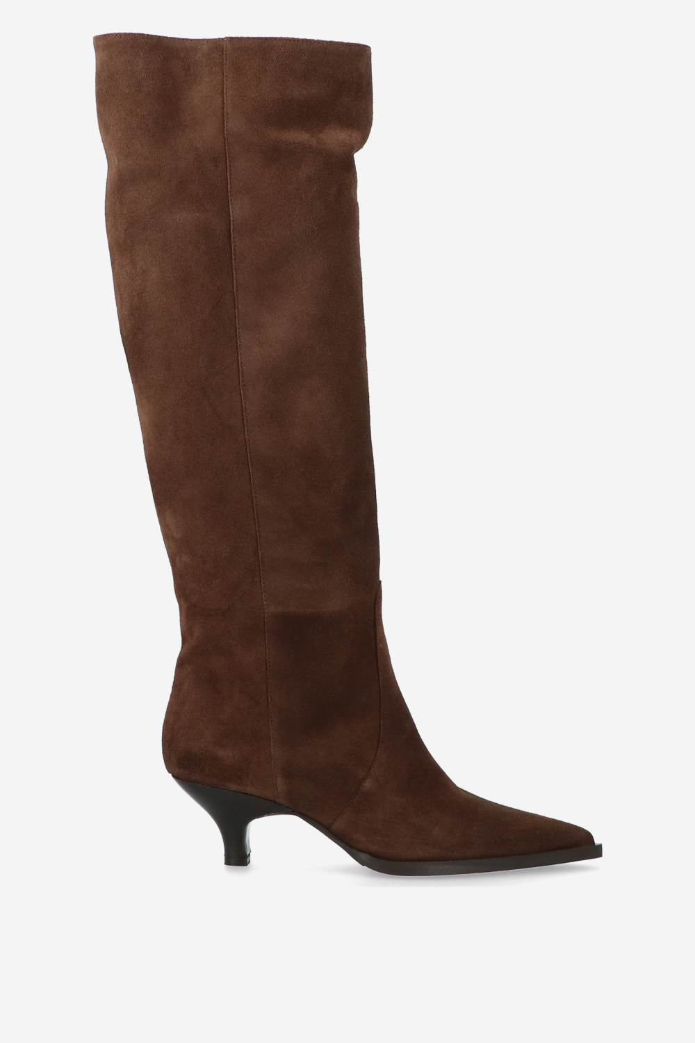 Franco Giusti - Pointed-toe knee-high suede boots