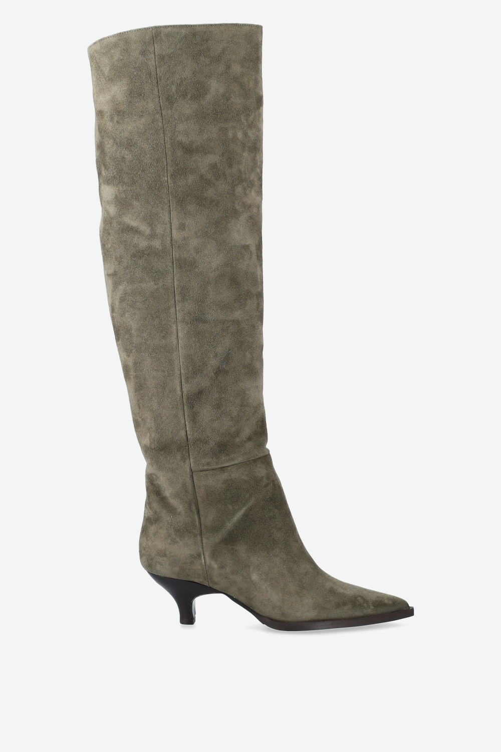 Franco Giusti - Pointed-toe knee-high suede boots