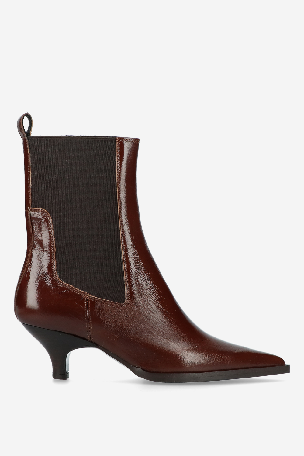 Franco Giusti - Pointed-toe patent leather boots