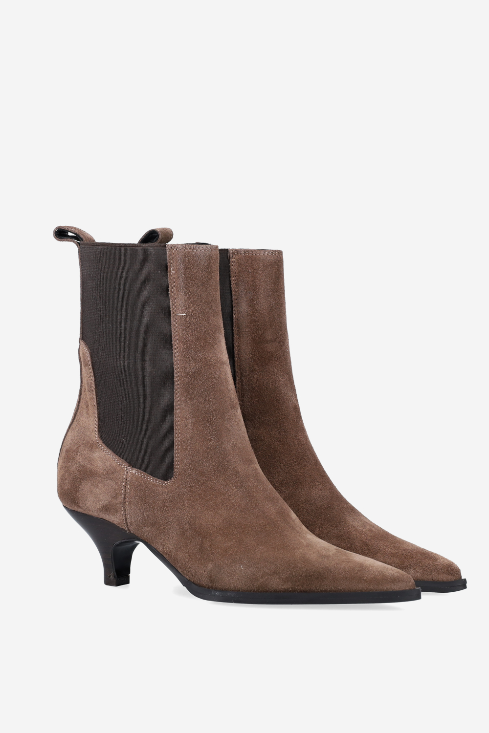 Franco Giusti - Pointed-toe suede boots