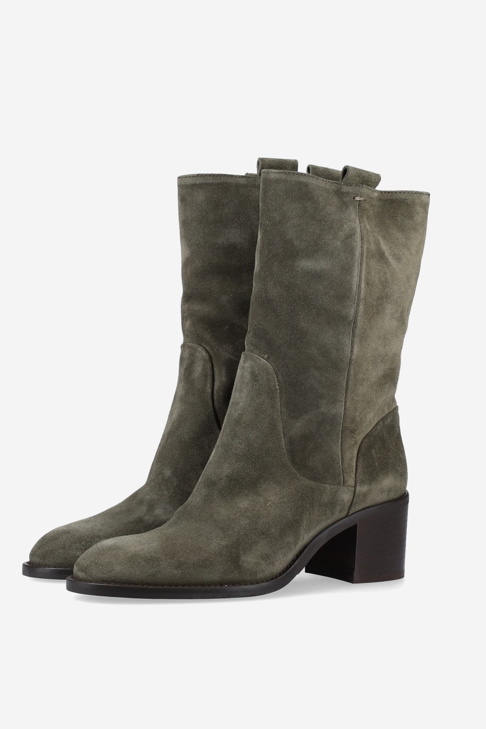 Suede ankle boots