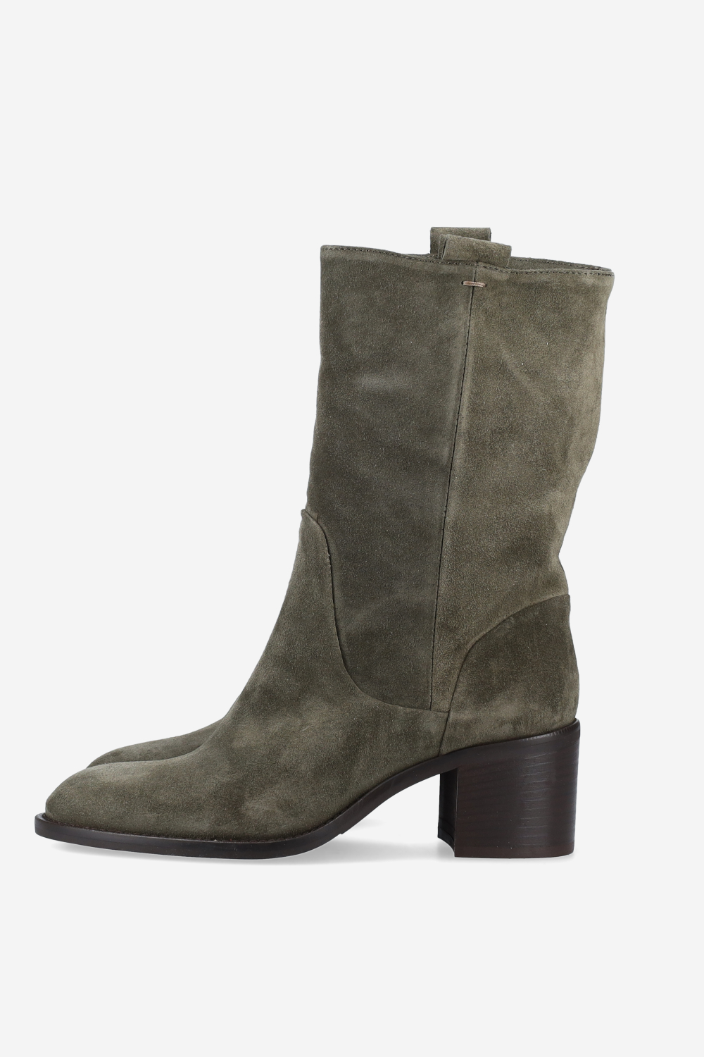 Suede ankle boots
