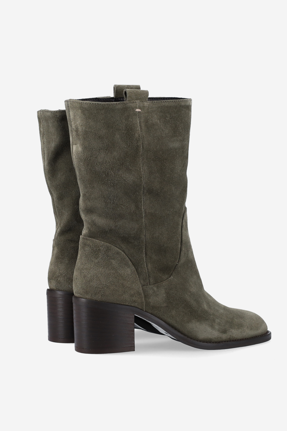 Suede ankle boots