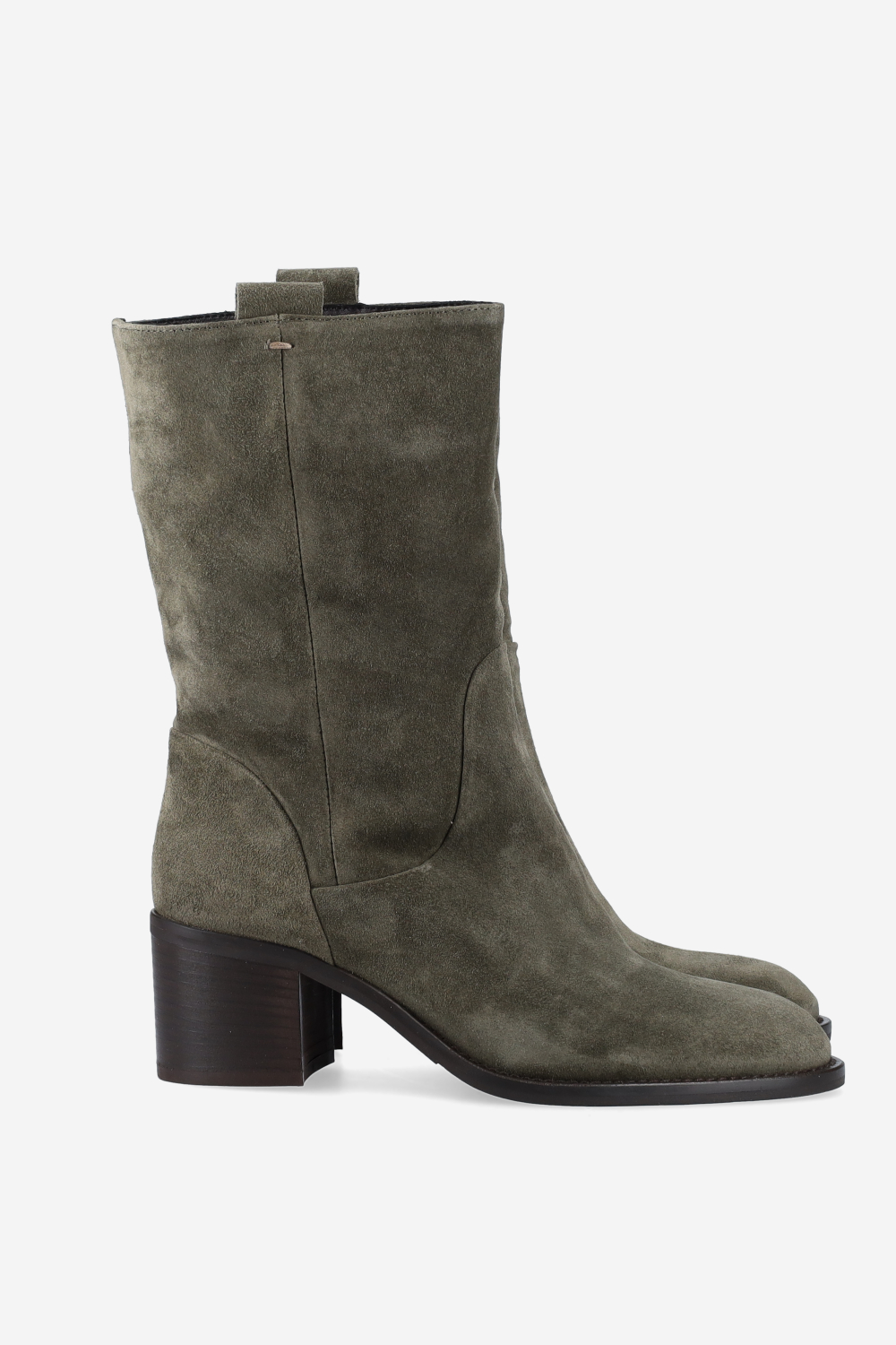 Suede ankle boots