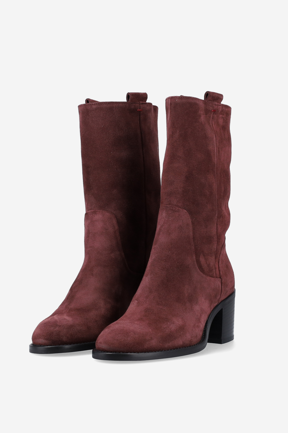 Suede ankle boots