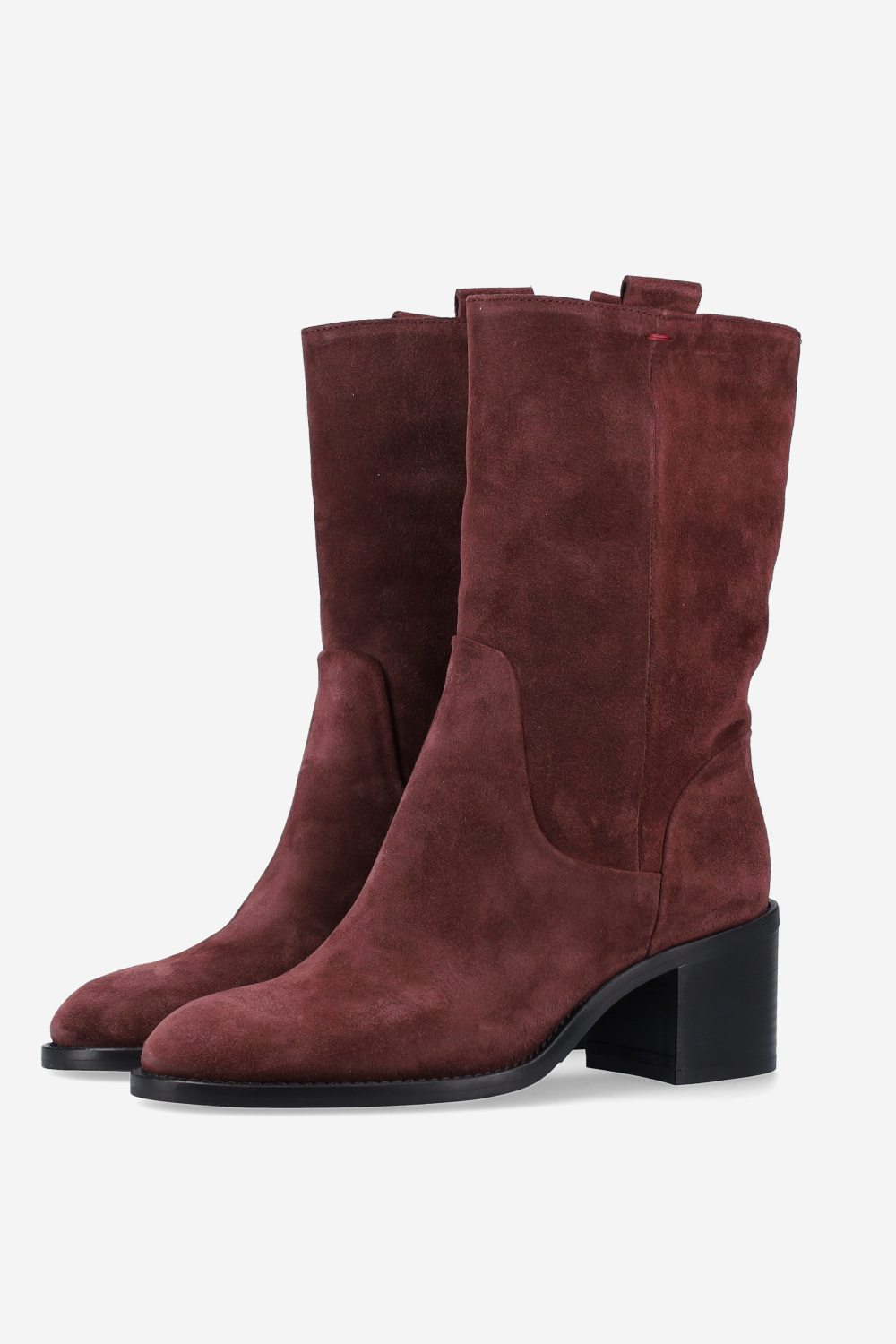 Suede ankle boots