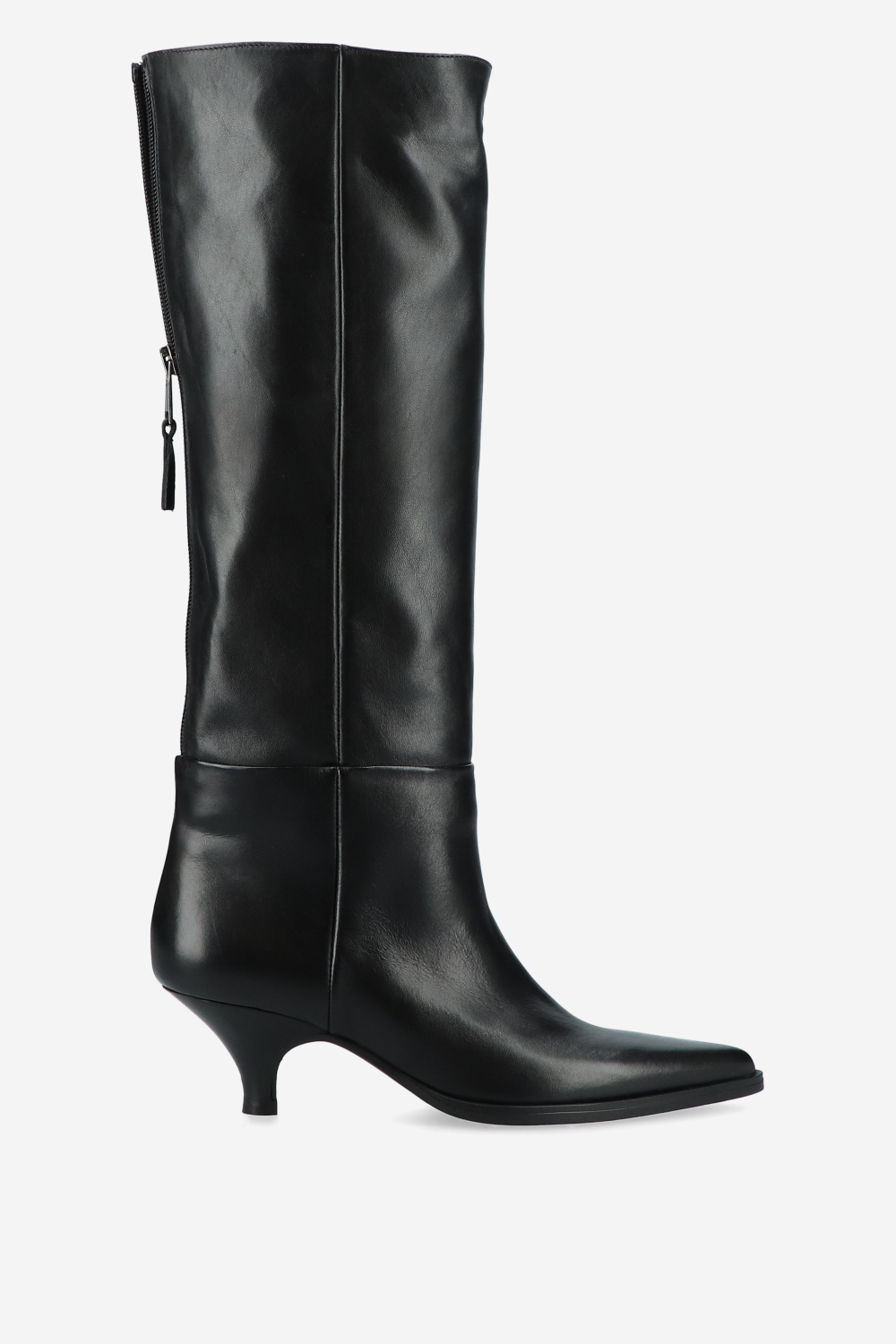 Elena Iachi - Pointed toe leather boots