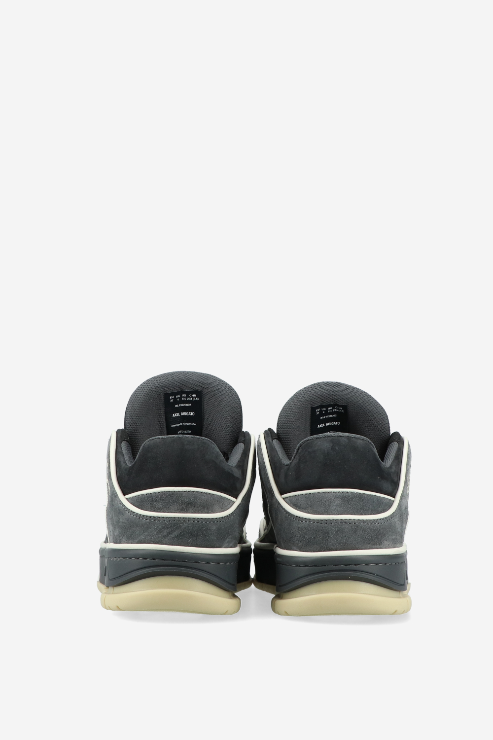 Area lo piping suede sneakers