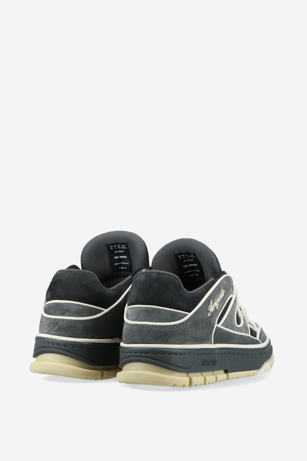 Area lo piping suede sneakers