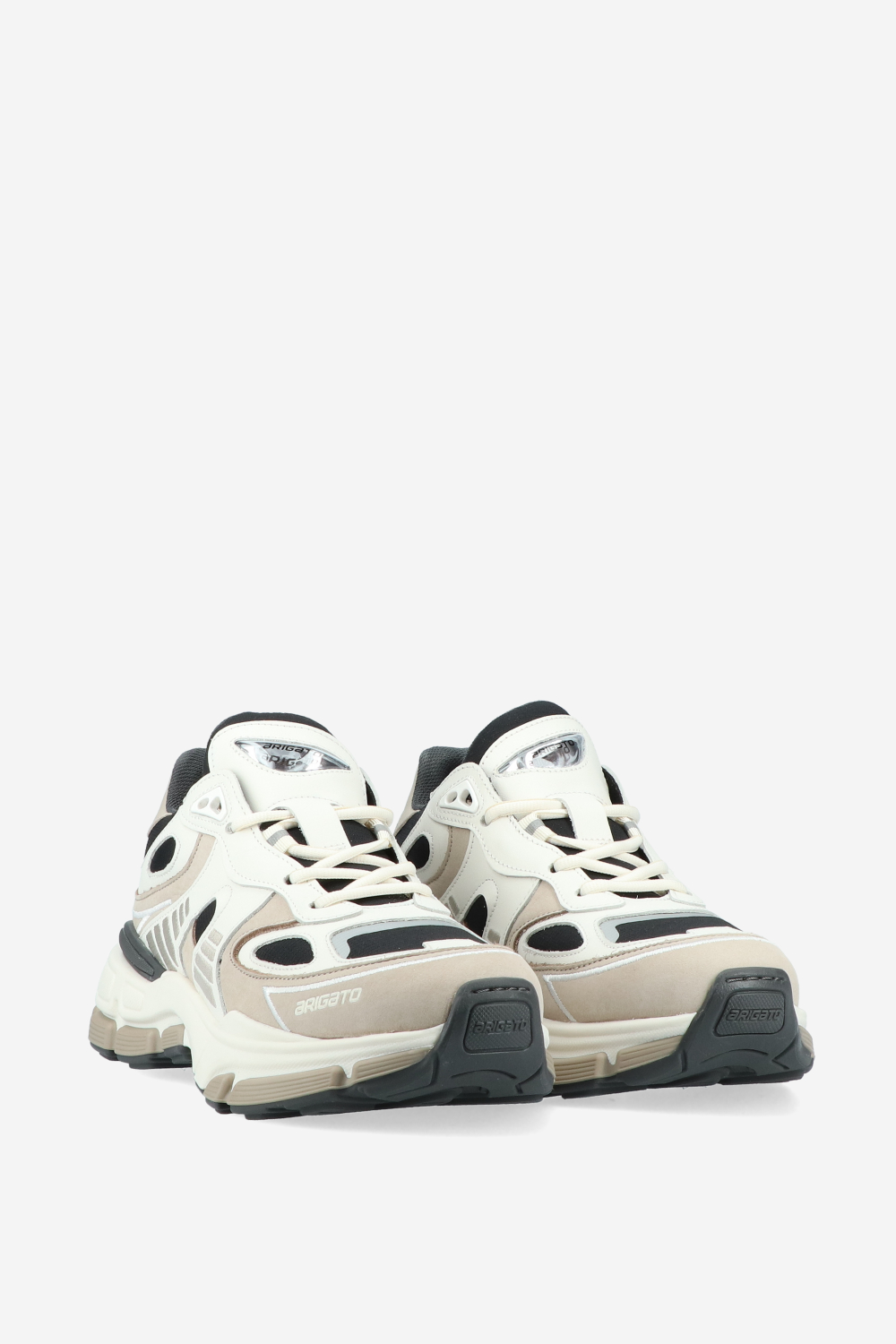 Sphere runner leather sneakers