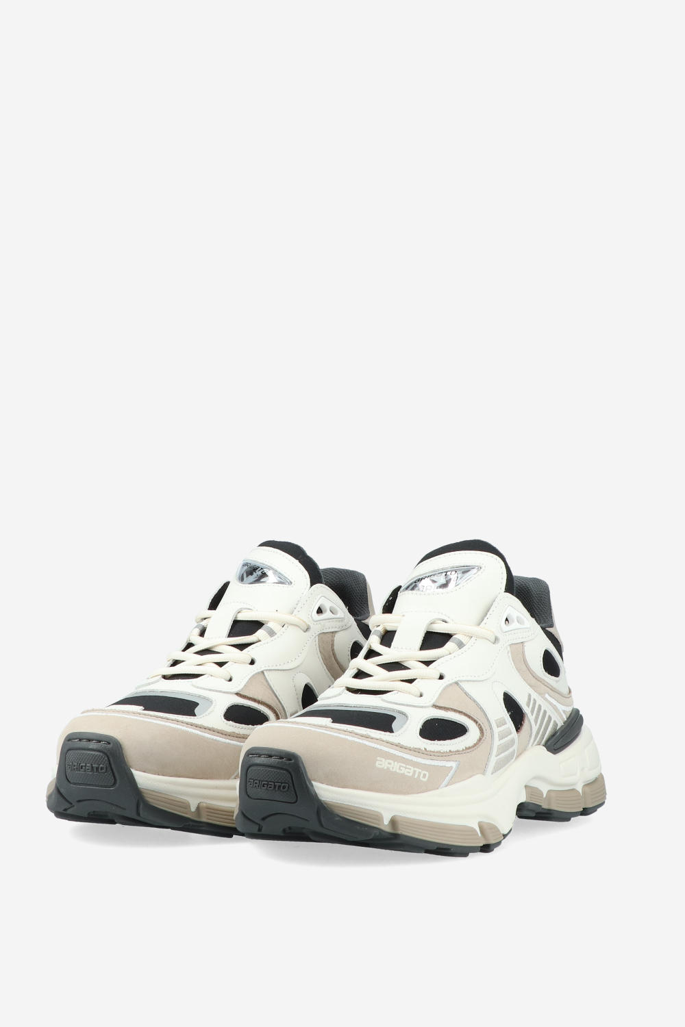 Sphere runner leather sneakers