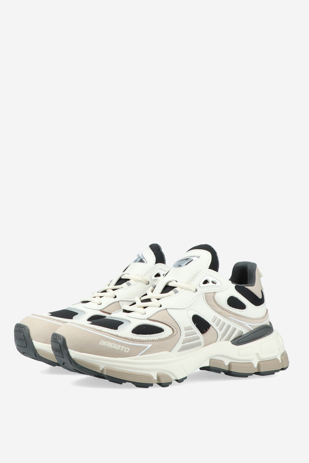 Sphere runner leather sneakers