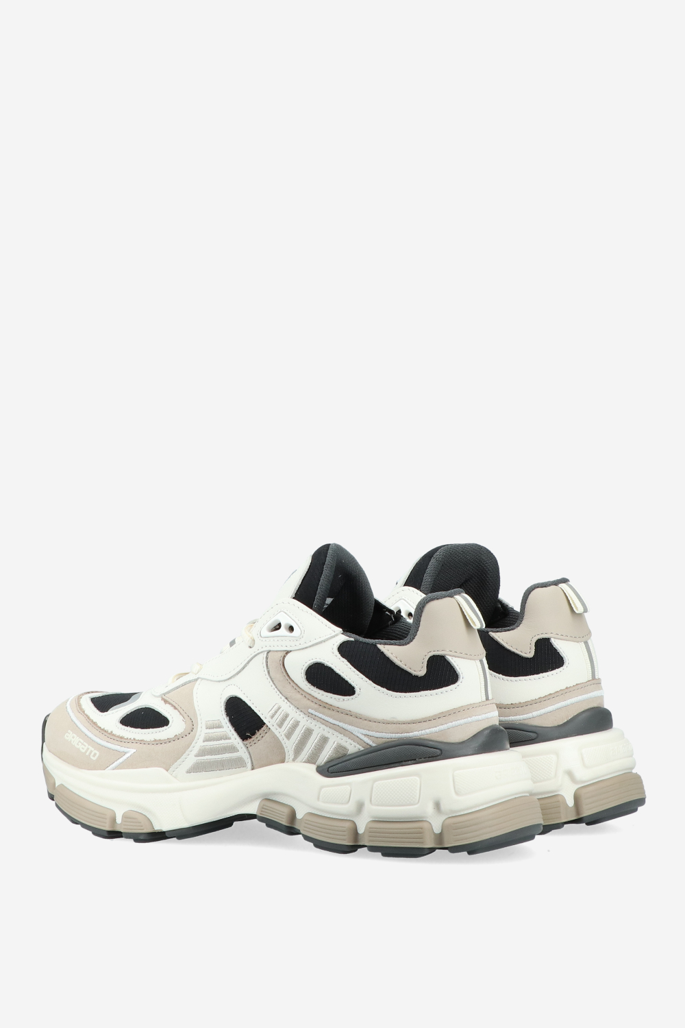 Sphere runner leather sneakers