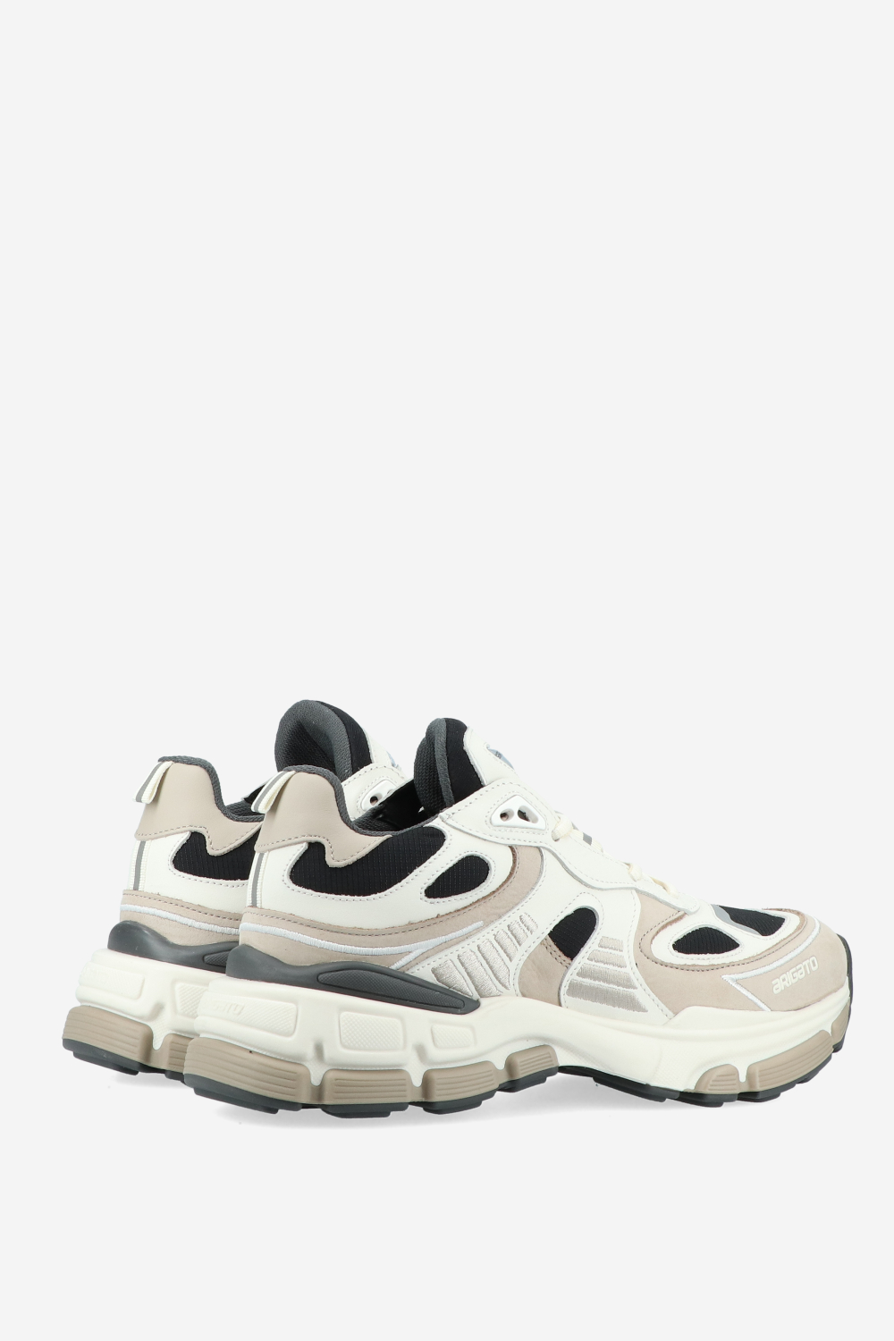 Sphere runner leather sneakers