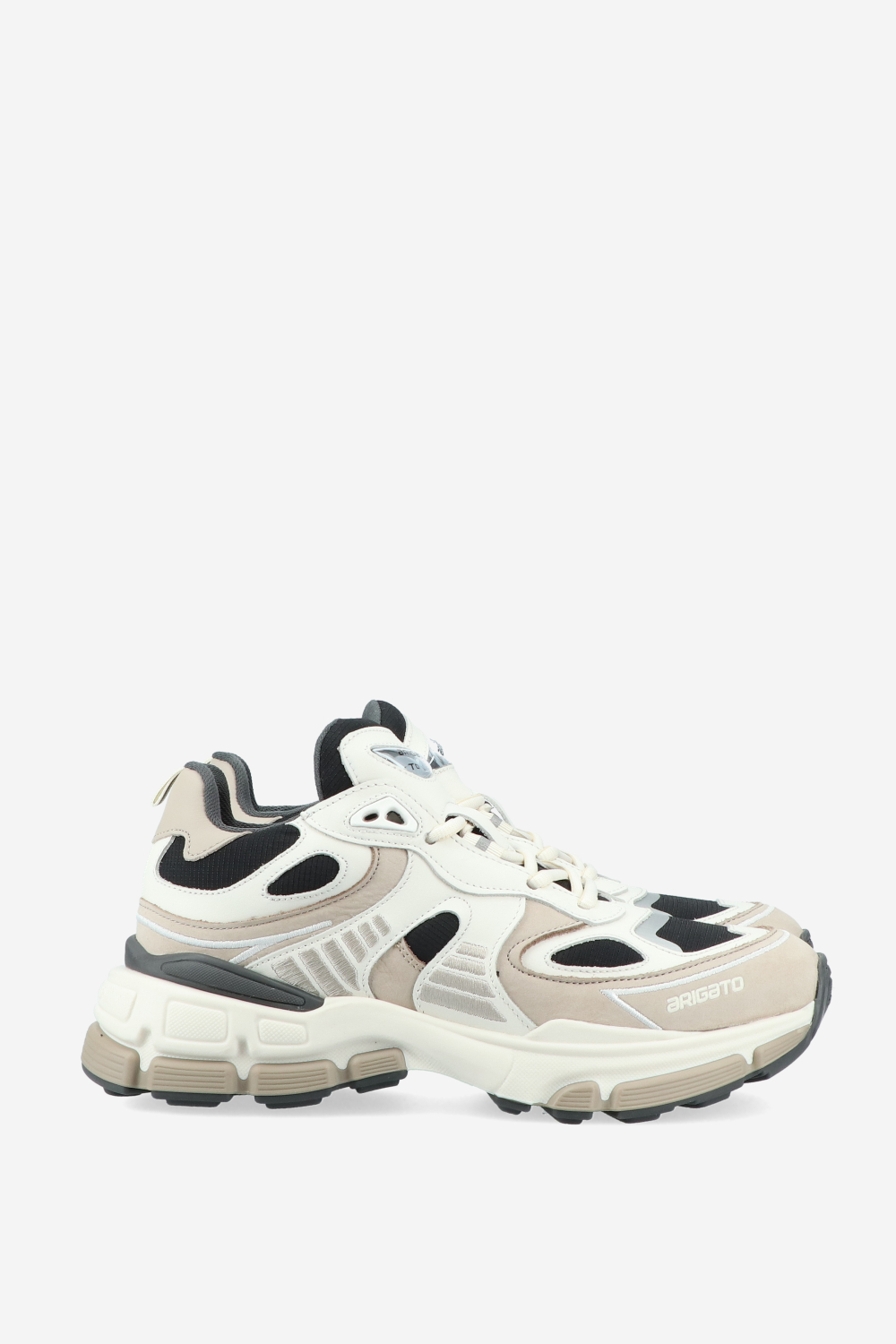 Sphere runner leather sneakers