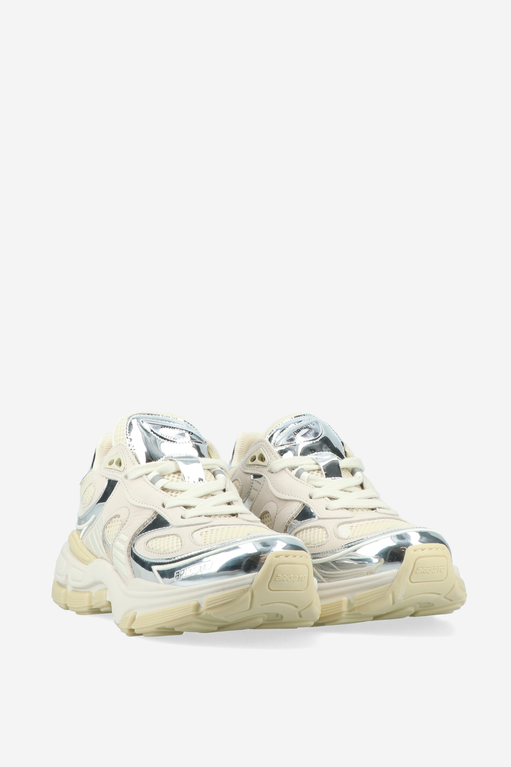 Sphere runner leather sneakers