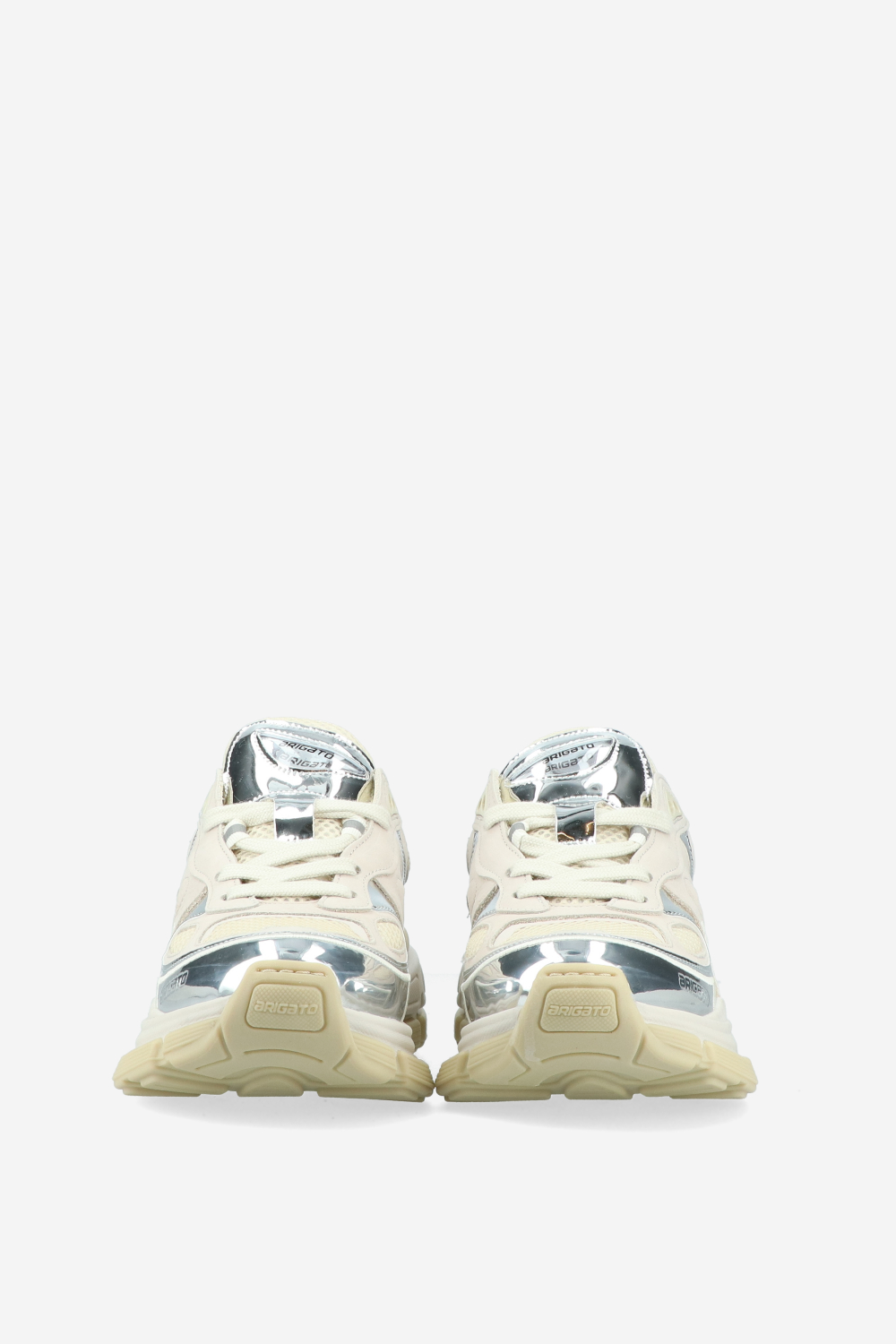 Sphere runner leather sneakers