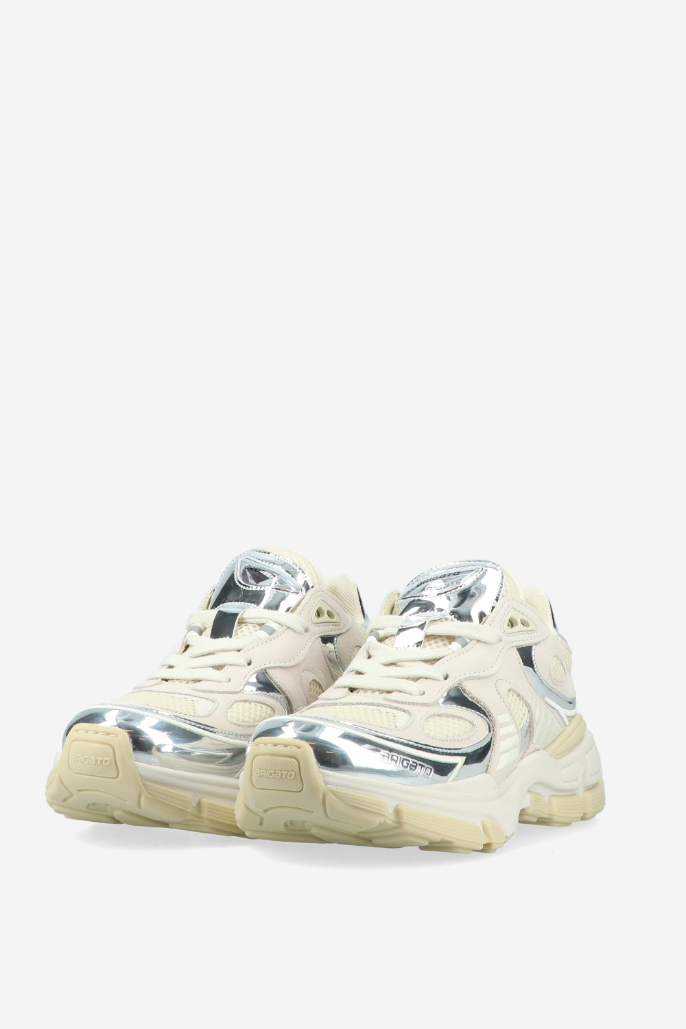 Sphere runner leather sneakers