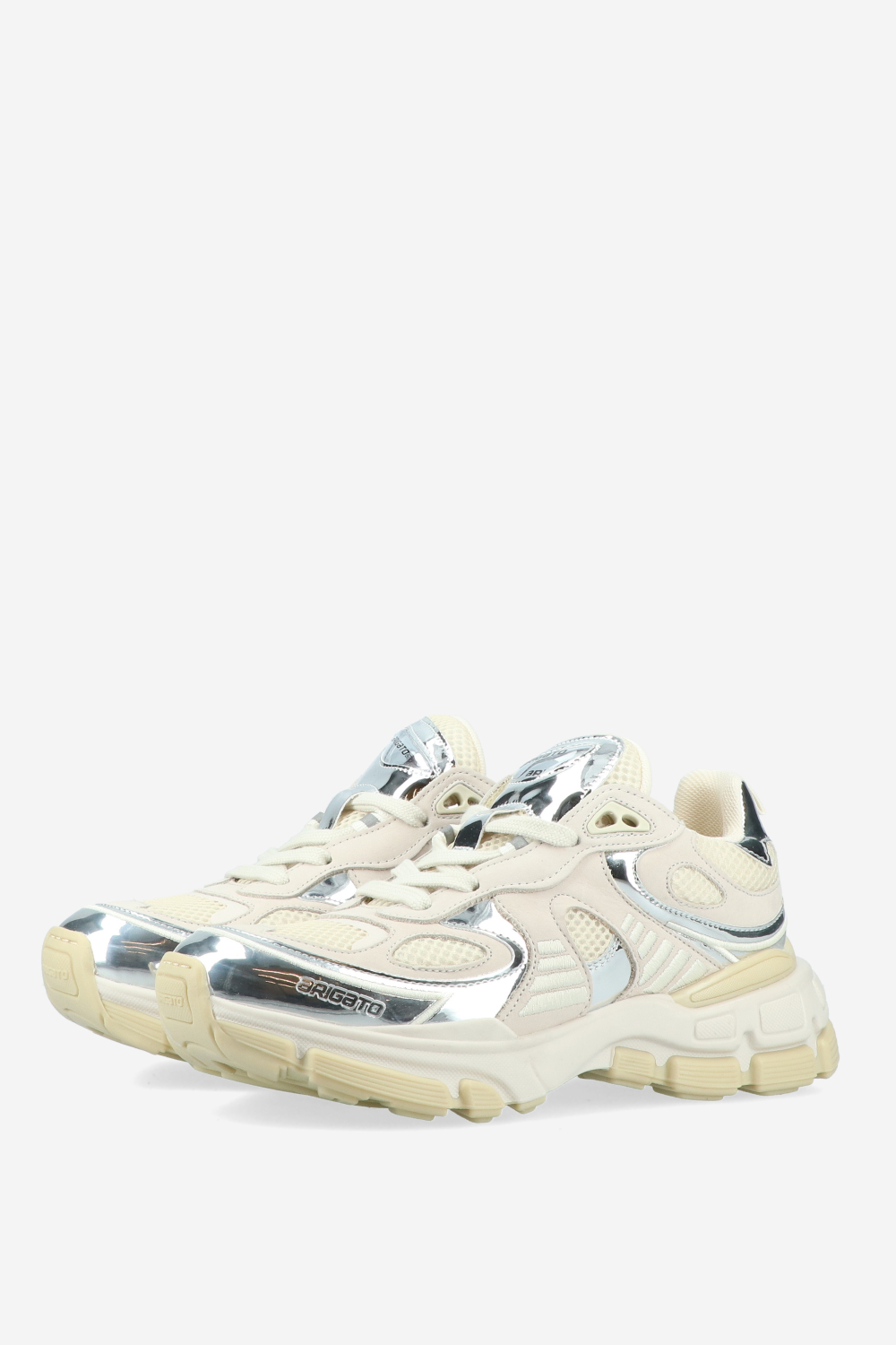 Sphere runner leather sneakers