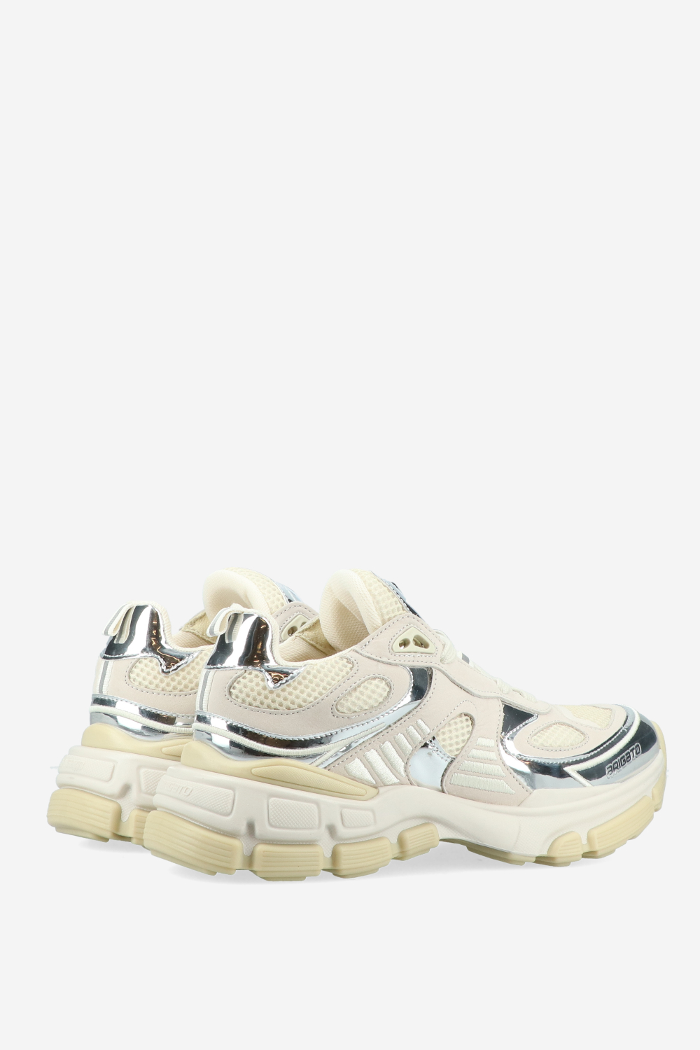 Sphere runner leather sneakers